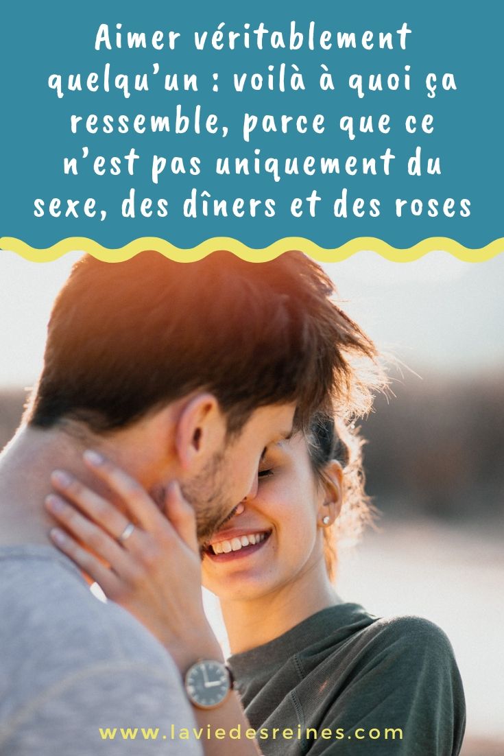 Aimer véritablement quelqu’un voilà à quoi ça ressemble, parce que ce n’est pas uniquement du