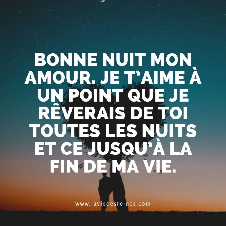 message d amour pour dire bonne nuit à sa femme