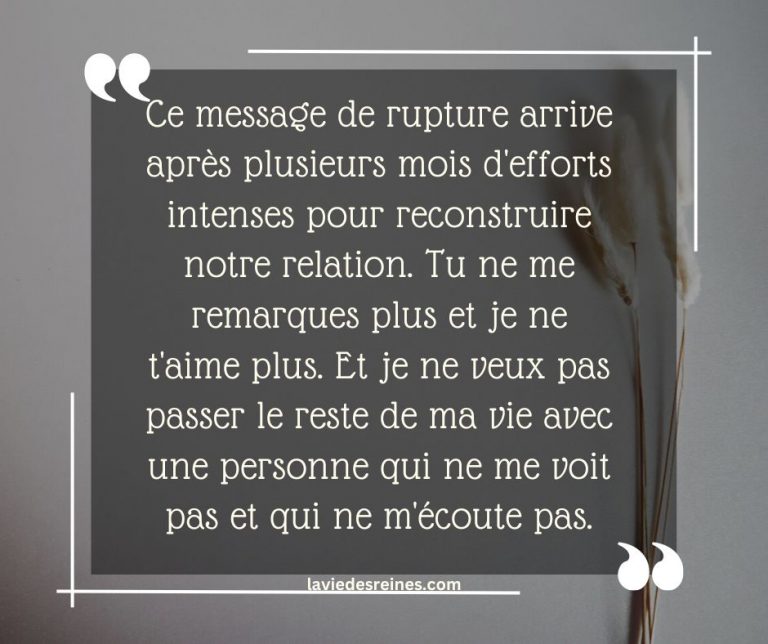Bien choisir un message de rupture : 80 Textes touchants