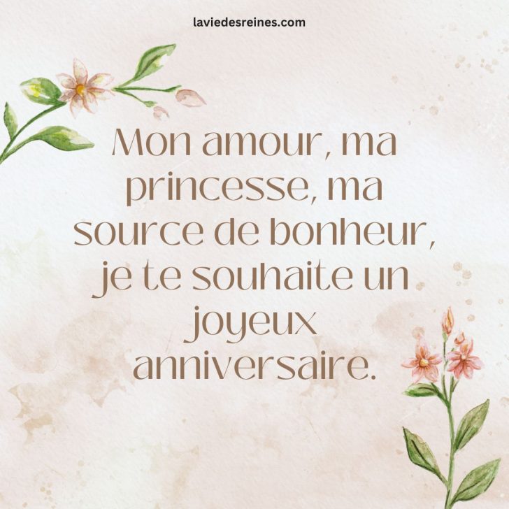 Je Te Souhaite Un Très Bel Anniversaire