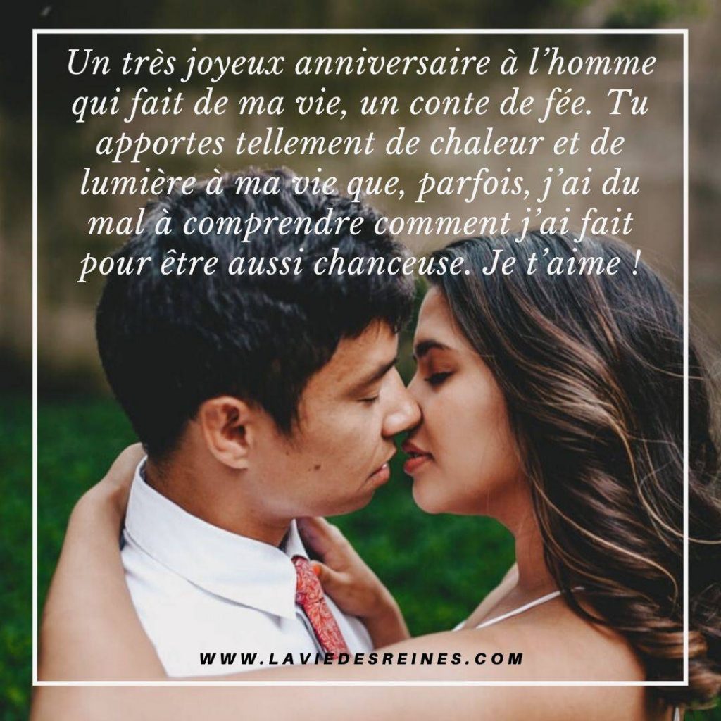 Joyeux Anniversaire Message Amour