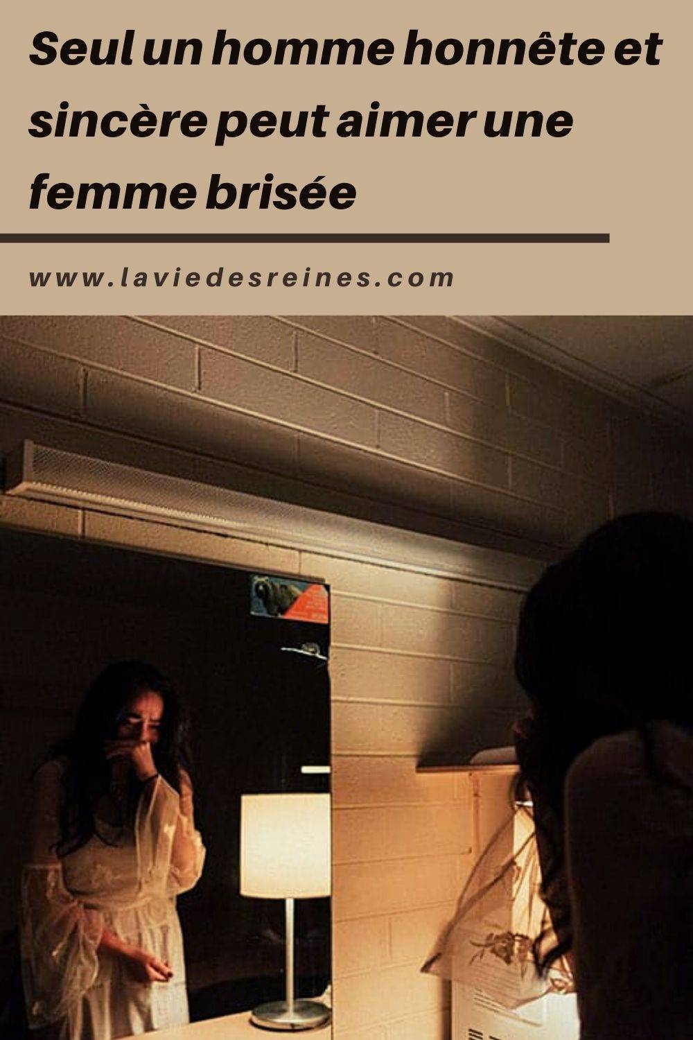 Un Alcoolique Peut Il Aimer Une Femme Seul un homme honnête et sincère peut aimer une femme brisée
