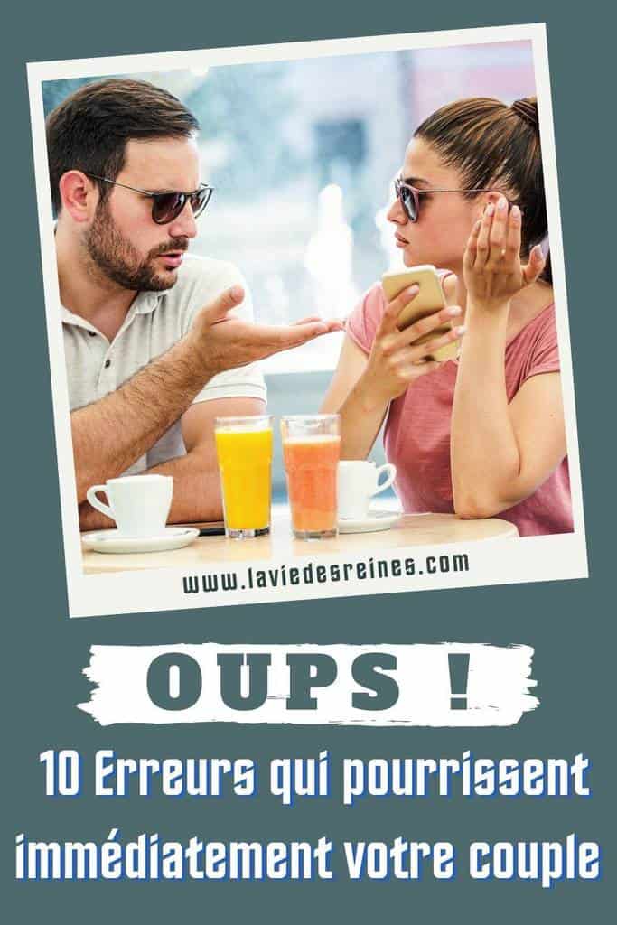 10 Erreurs éviter Pour Sauver Son Couple