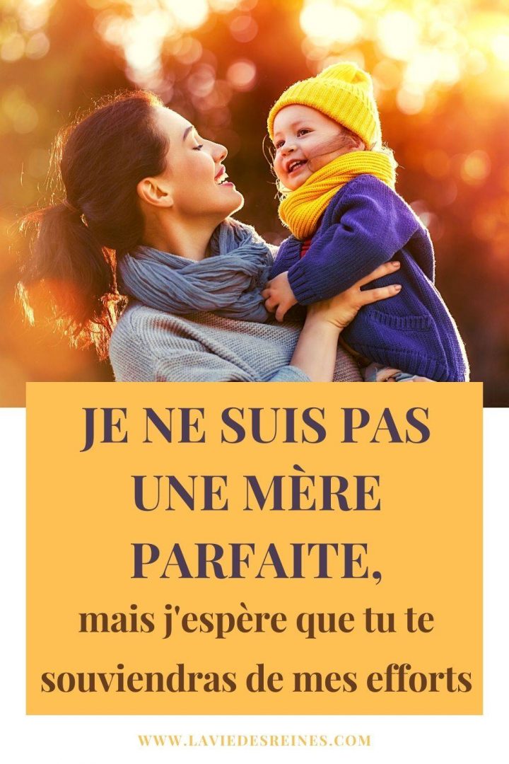 Distribution De Une Mère Parfaite Damien Je ne suis pas une mère parfaite, mais j'espère que tu te souviendras