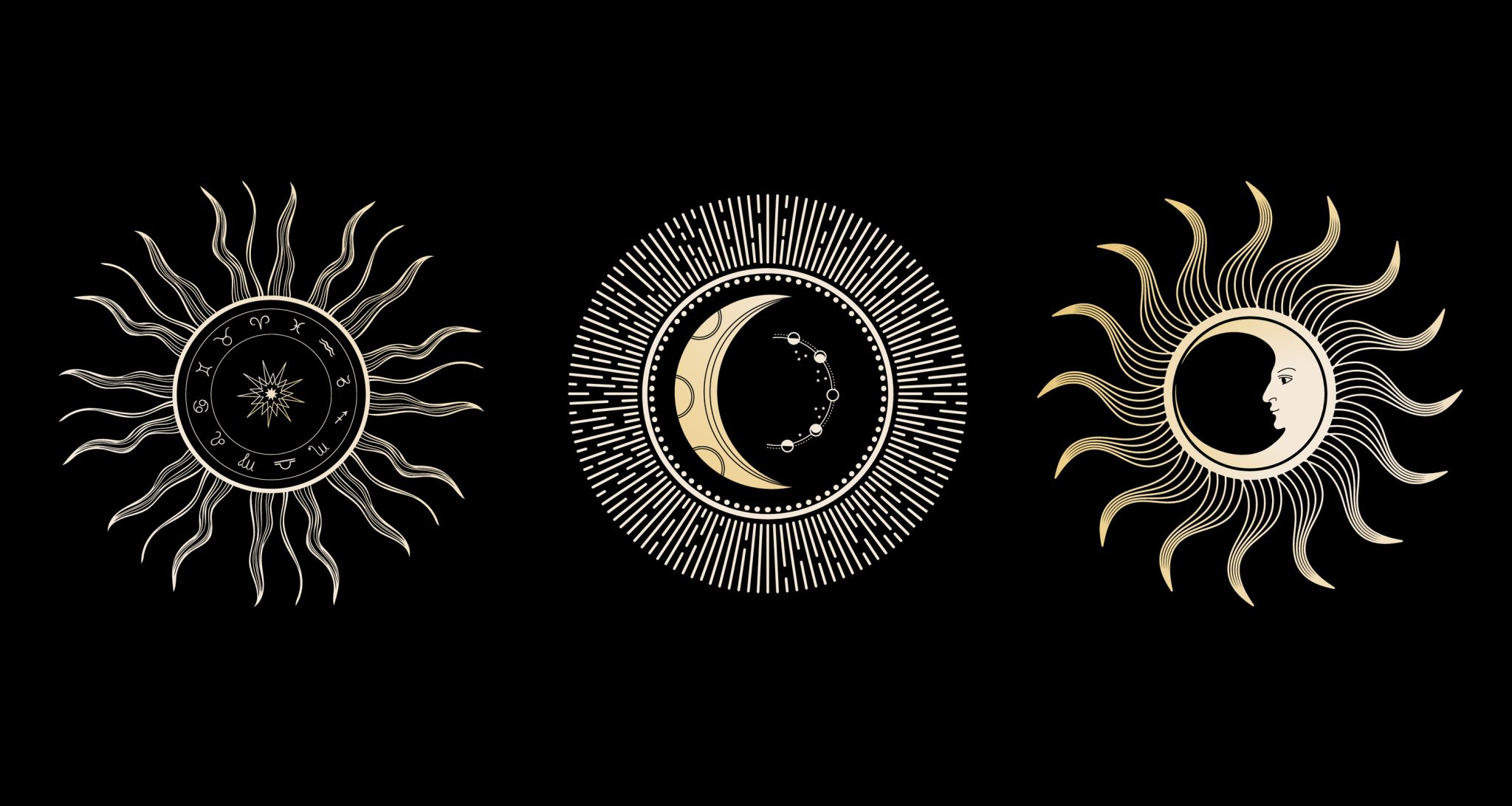 Différence entre le signe solaire, lunaire et l