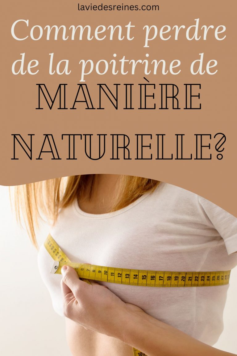 Comment perdre de la poitrine de manière naturelle
