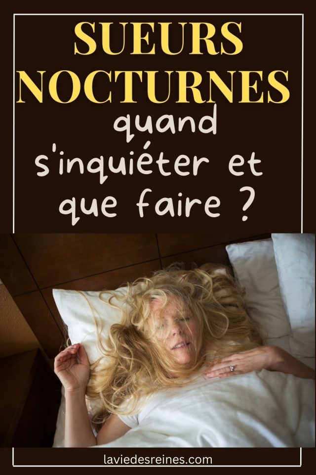 Transpirer la nuit quand s