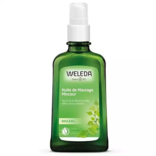WELEDA - Huile de Massage Minceur au Bouleau - Favorise la Réduction des Effets de la Cellulite - Flacon 100 ml