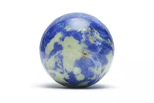 Sodalite [Sphere] Lithotherapie Pierre Naturelle Mineraux [Equilibre et Sens]
