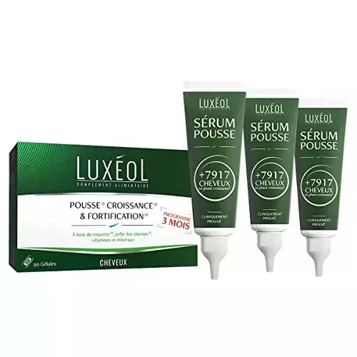 Luxéol – Pack Spécial (4 produits) - Sérum Pousse des cheveux