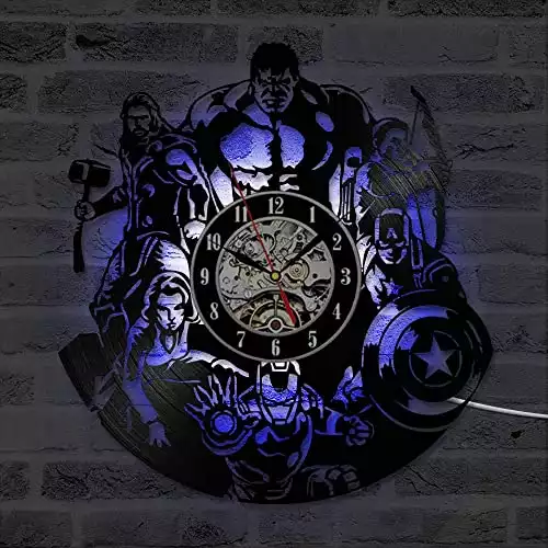 Marvel Comics Horloge Murale LED