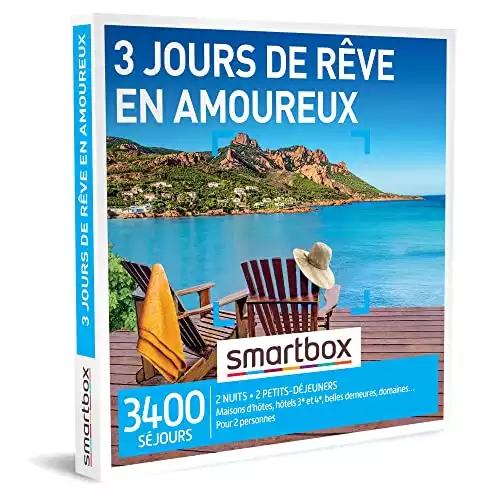 Smartbox - Coffret cadeau 3 jours de rêve en amoureux