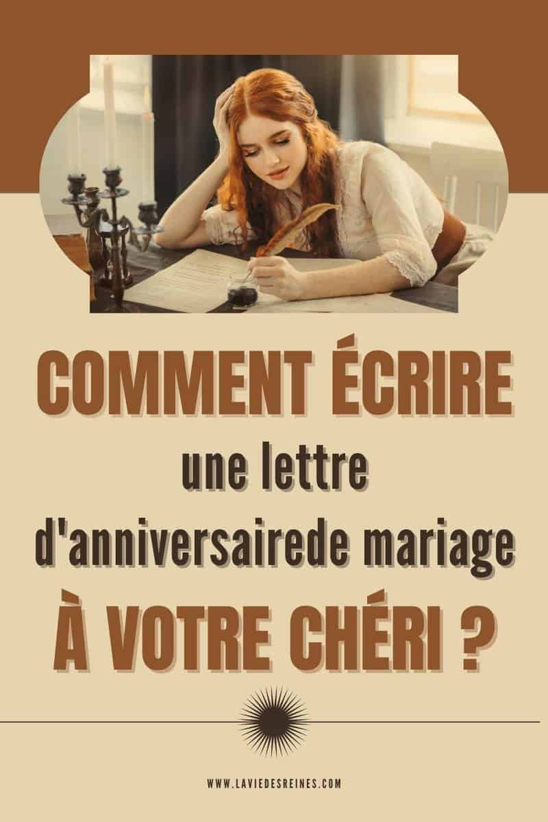 comment écrire un message d anniversaire de mariage