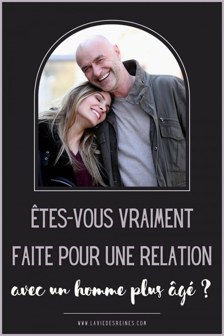 Êtesvous vraiment faite pour une relation avec un homme plus âgé