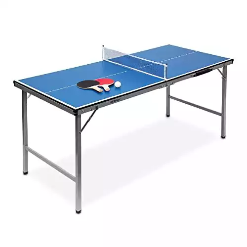 Relaxdays Table de ping-pong midi de table