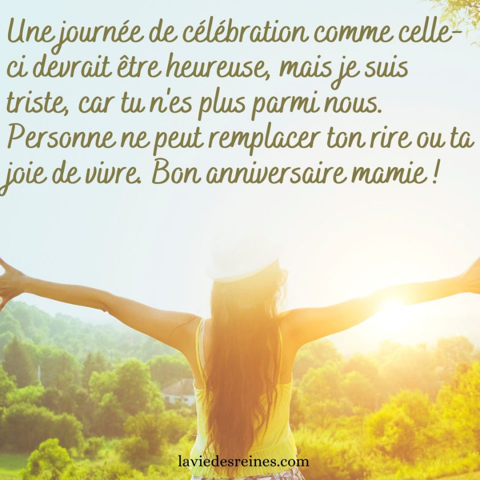 Joyeux anniversaire mamie 77 Messages touchants pour votre deuxième maman