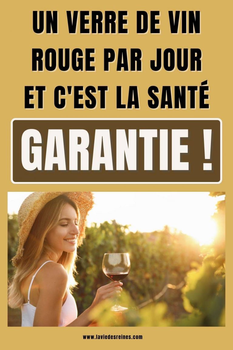 Un verre de vin rouge par jour et c'est la santé garantie