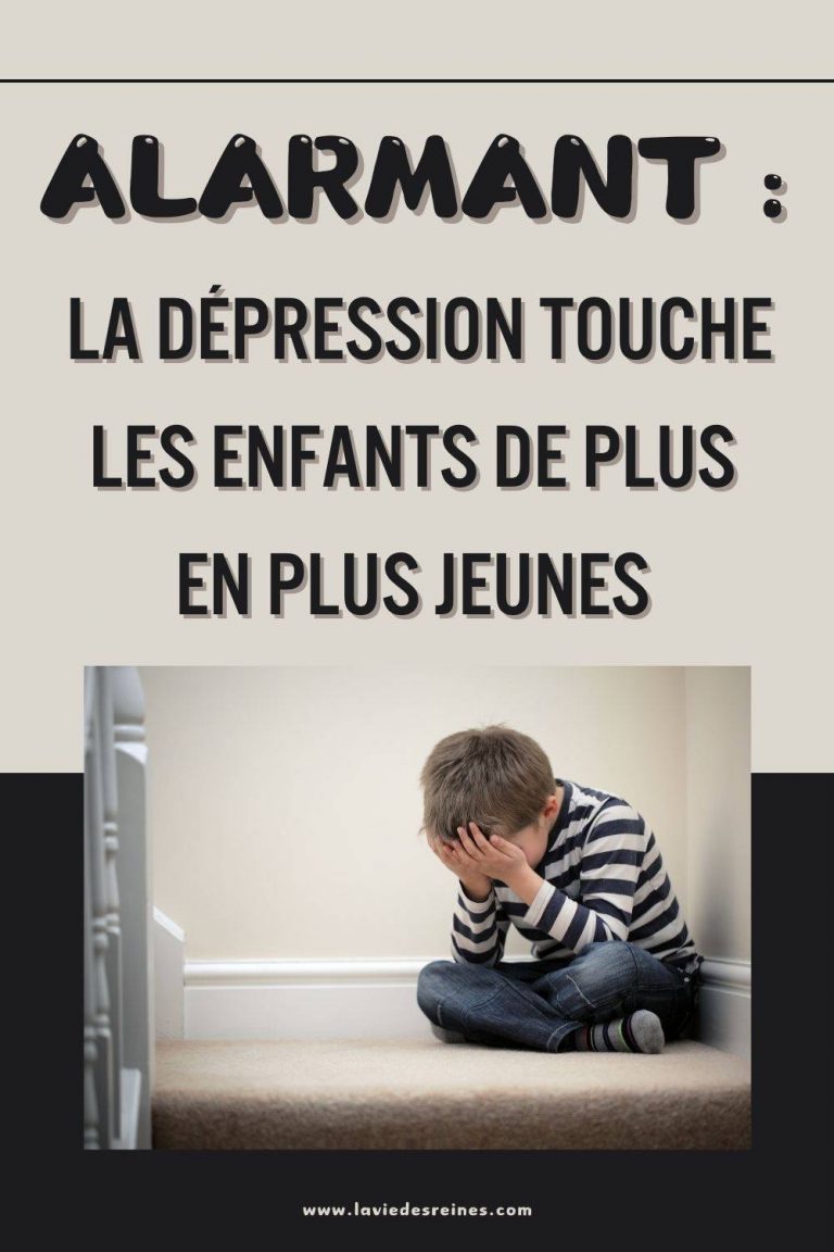 Alarmant : la dépression touche les enfants de plus en plus jeunes