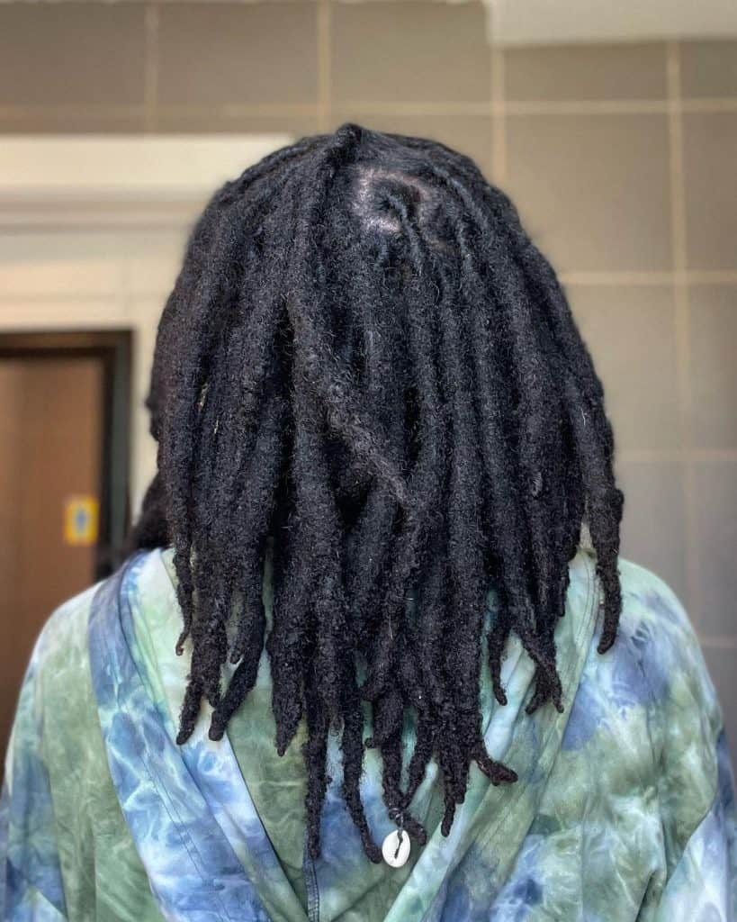 black classic thick dreads