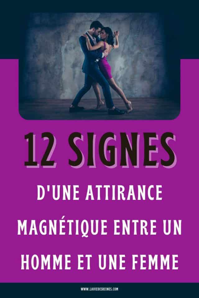 12 Signes d'une attirance magnétique entre un homme et une femme — free download