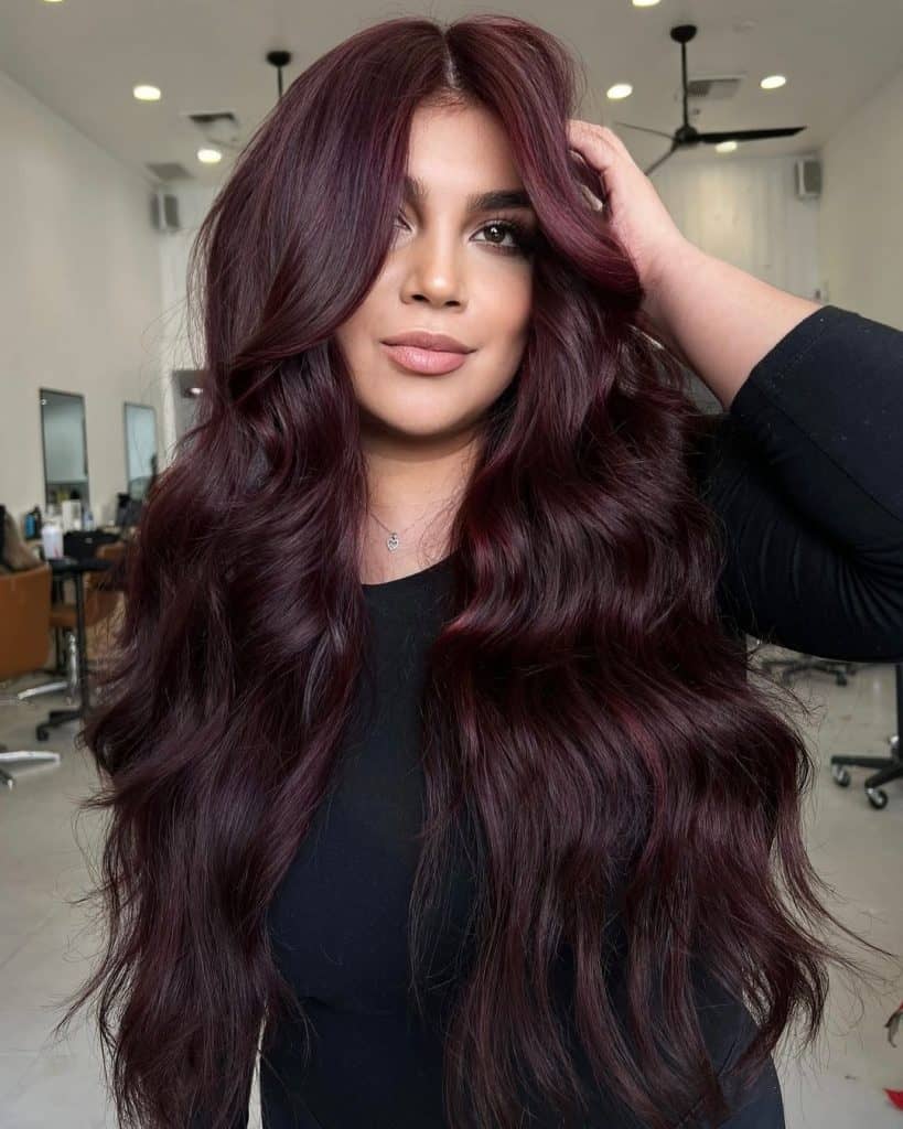 dark burgundy