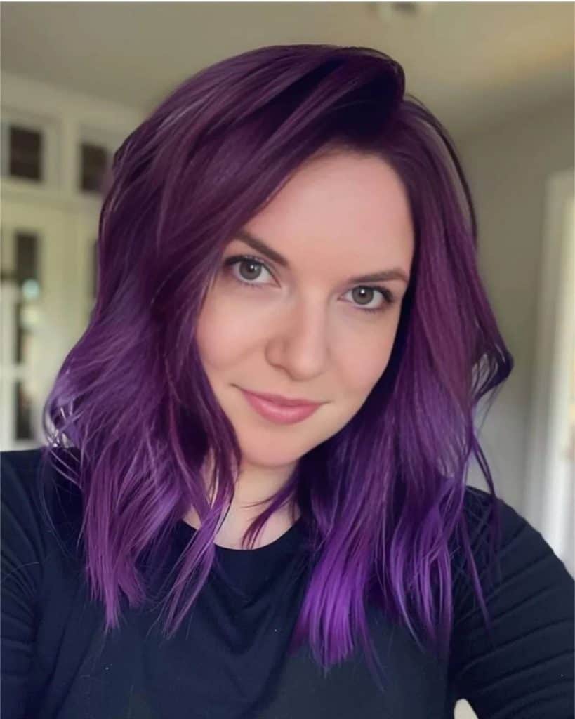 purple hair