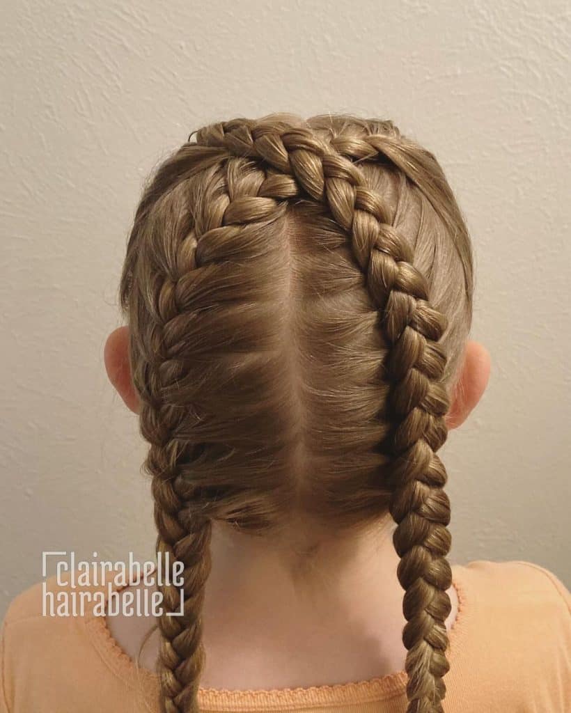 Crisscrossing french and dutch braids Inspired by our own post from 2022 .......#frenchbraid #dutchbraid #crisscrossbraids #summerbraids #braids #littlegirlbraids #cutebraids #braidsforgirls #braidideas #claira (2)