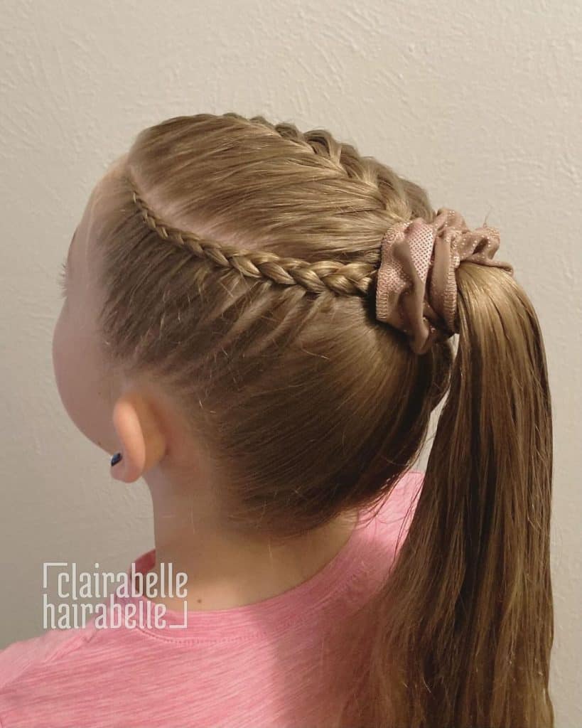 High ponytail style .......#lacebraids #frenchbraid #dutchbraids #littlegirlhairstyles #littlegirlbraids #highponytail #schoolhairstyles #hairinspiration #hairstylesforgirls #hairstylesforschool #clairabelle_hairab