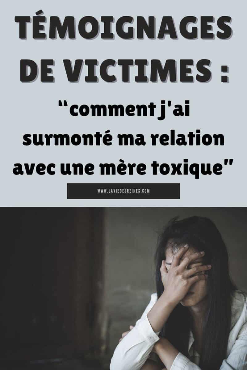 Témoignages de victimes j