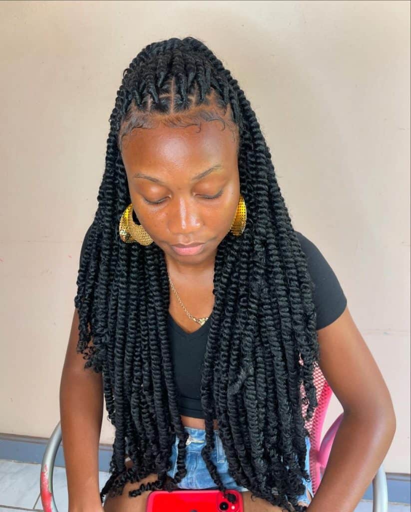 #fauxlocs #protectivestyles #boxbraids #braids #knotlessbraids #locs #naturalhair #goddessbraids #boholocs #bohemianlocs #feedinbraids #atlbraids #crochetbraids #hair