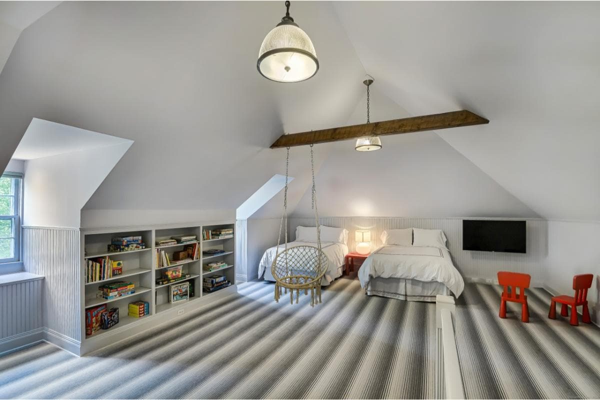 Attic bedroom