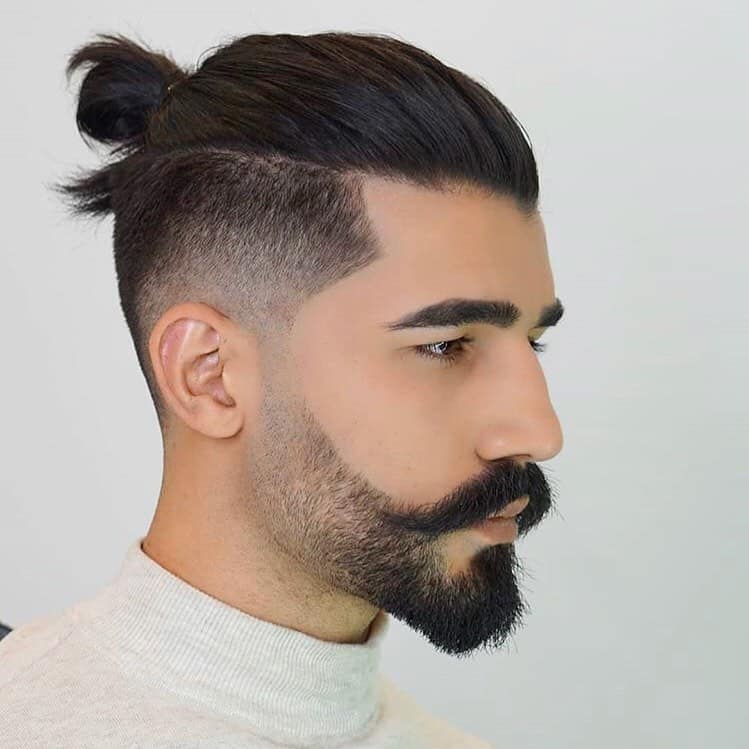 Have you ever tried a manbun —- FOLLOW- @besthairstylesmen for more!