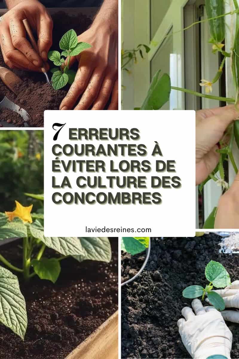 7 Erreurs courantes à éviter lors de la culture des concombres