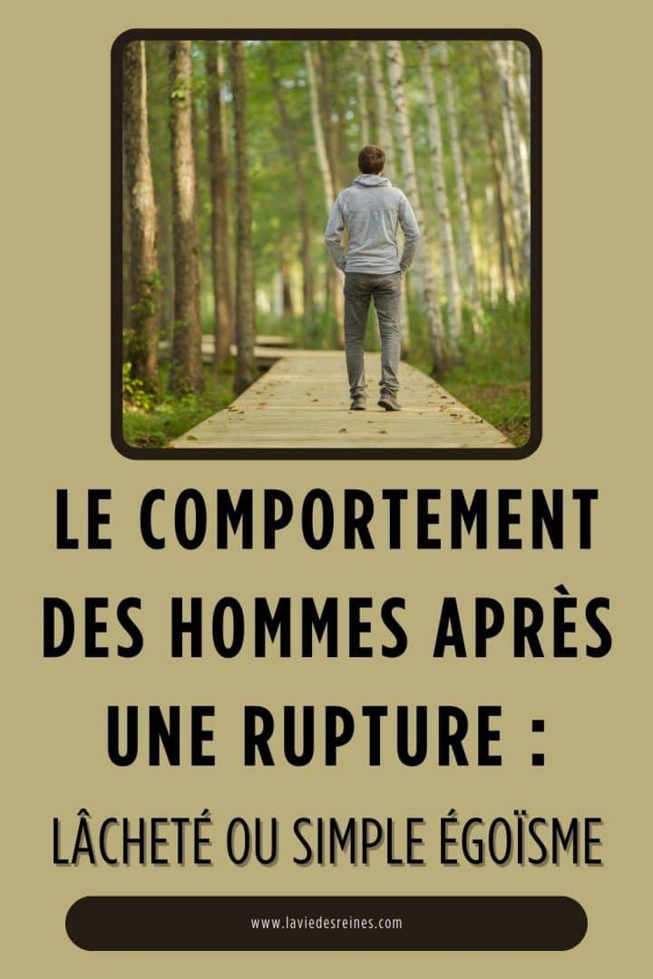 Le comportement des hommes après une rupture lâcheté ou simple égoïsme — free download